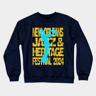 New Orleans Jazz Festival 2024 Crewneck Sweatshirt